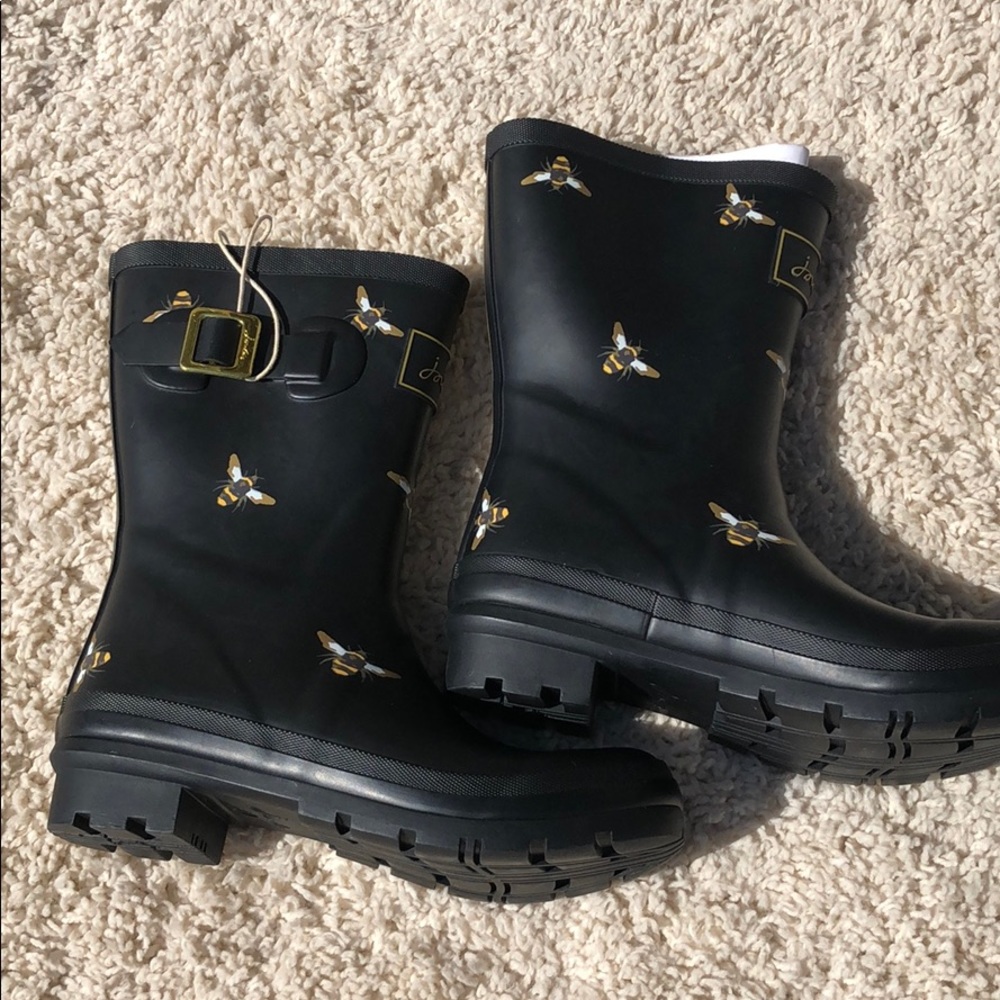 Joules Bee Rubber Boots